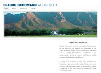 Claude Behrmann Architect's website