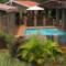 Swimming pool and outside rooms