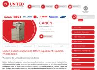 United Business Solutions's website