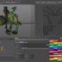 Cinema 4D Bodypaint screen shot
