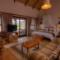 Our KRANS Suite is tastefully decorated in sunset tones