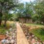 Pathways to Shikwari Suites from main area.