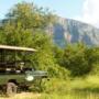 Game vehicle with view from Lodge