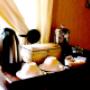 Hospitality Tray with complementary Coffee & Teas