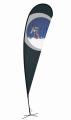 Teardrop banners