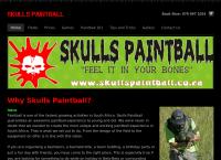 Skulls Paintball's website