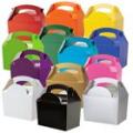 Plain party meal boxes
