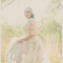 Soft Shades of moccas, beautiful Couture gown
