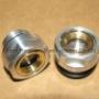 Aluminum oil level indicator sight glass