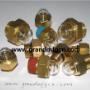 Domed shape oil level sight glass