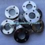 Flanged fused sight windows