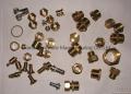 precision brass turning component