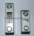 Hydraulic oil level indicator with thermometer