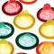 COLOURED FLAVOURED CONDOMS