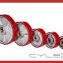Uploaded by visitor on 2016/10/20 - Cast Iron Polyurethane wheels
