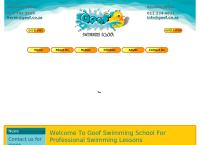 Goof Swimming School's website