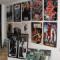 Block mounted posters