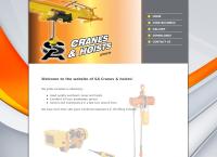 SA Cranes and Hoists (Pty) Ltd's website