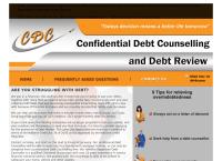 Confidential Debt Counselling's website