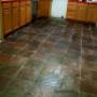 Slate kitchen floor