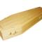 Oak Veneered Coffin
