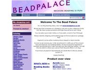 Beadpalace's website
