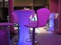 Under lit LED cocktail tables