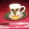 V shape esspreso cup & saucer