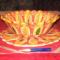 sunflower bowl and platter