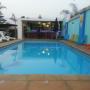 Swimming pool and beverage bar