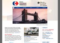 British International Removals (South Africa)'s website