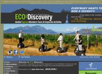 Eco-Discovery - Segway Off-Road Tours's website