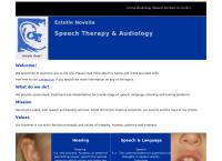 Estelle Novella Speech Therapy & Audiology's website