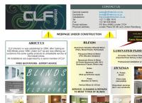 CLF Blinds's website