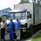 Truck and staff