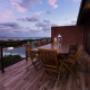 Top floor deck with ocean view