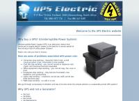 UPS Electric's website