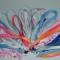 Our Soap on a Rope loops. Sold in Sets of 4pcs. Various colors to choose!