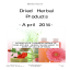 Dried Herbs Catalogue