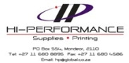 Hi-Performance Supplies