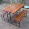 Outdoor Bench Table