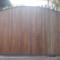 Wood & Steel Combination, Driveway Sliding Gate