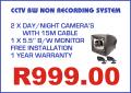 2 Camera BW non Recording System