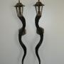 Kudu Horn Lamps
