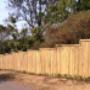 Uploaded by visitor on 2016/06/02 - 1.8m high Solid Wooden Slatted Fence, with capping - All CCA treated