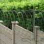 Uploaded by visitor on 2016/06/02 - 500mm Flat Wrap Razor Wire, with galvanized brackets