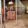 Uploaded by visitor on 2016/06/02 - Internal Factory Fencing, using galvanized poles and weldmesh