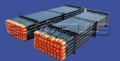 Friction welding for DTH drill rods