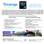 Marketing Brochure for The Trump Card