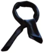 Satin neck scarf